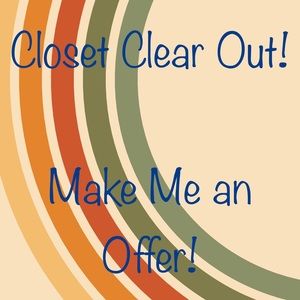 Accepting Reasonable Offers!